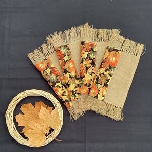 Holiday and fall theme placement mats NEW
